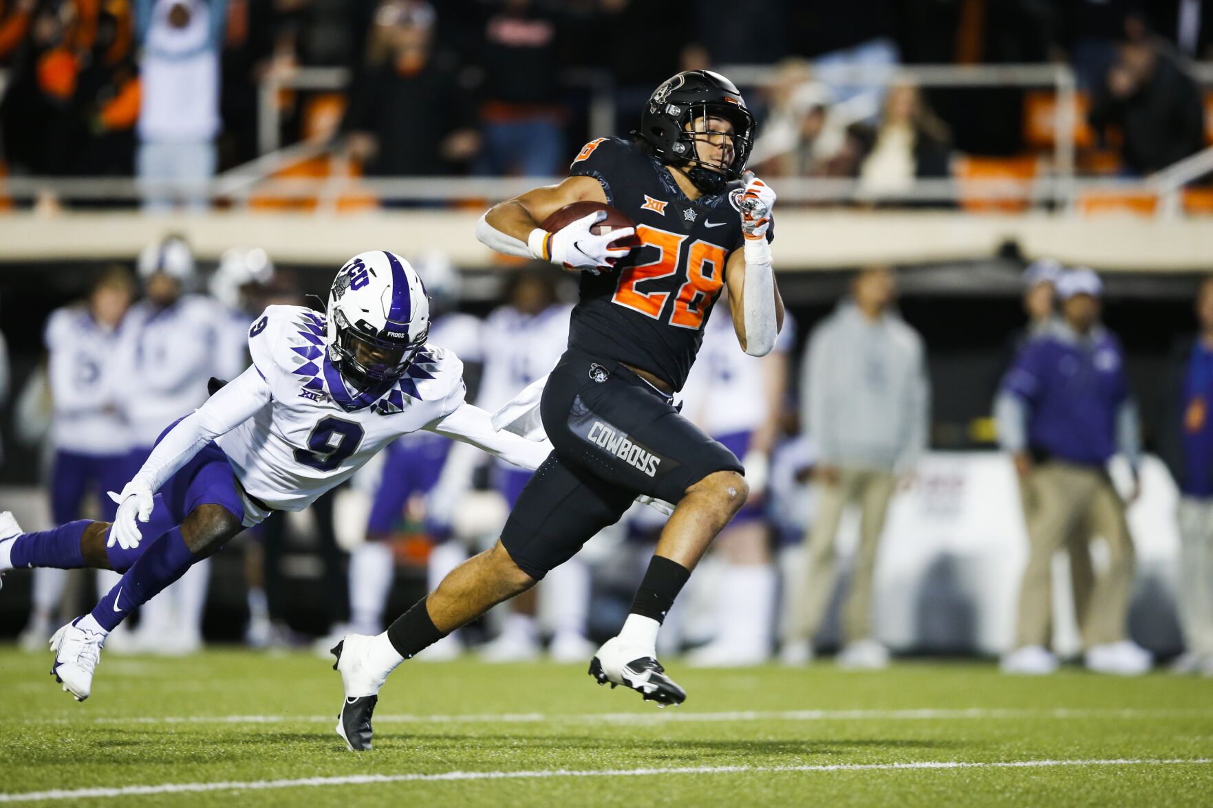 Nov. 13: OSU 63, TCU 17